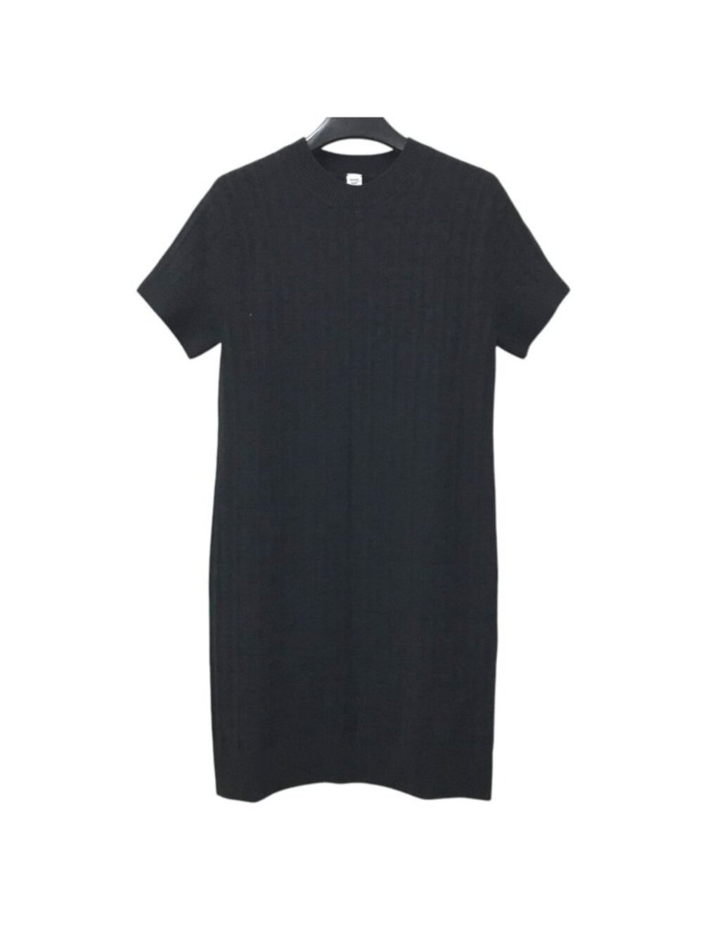 Hermes Dress H Logo Wool Black